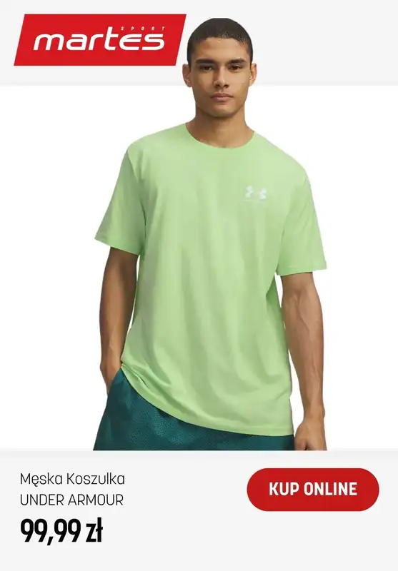Martes Sport - gazetka promocyjna -20% na dwa produkty marki Under Armour od czwartku 07.05 do wtorku 12.05 - strona 11