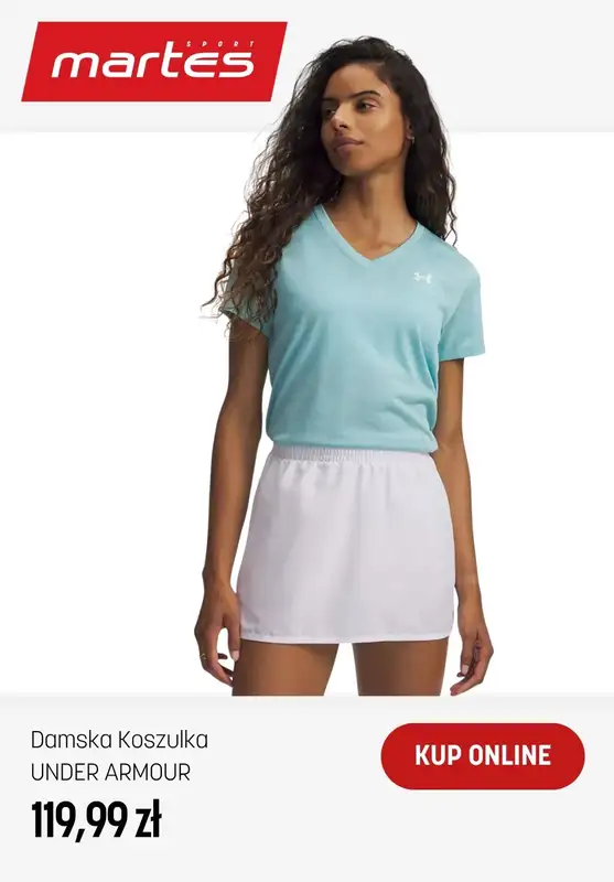 Martes Sport - gazetka promocyjna -20% na dwa produkty marki Under Armour od czwartku 07.05 do wtorku 12.05 - strona 5