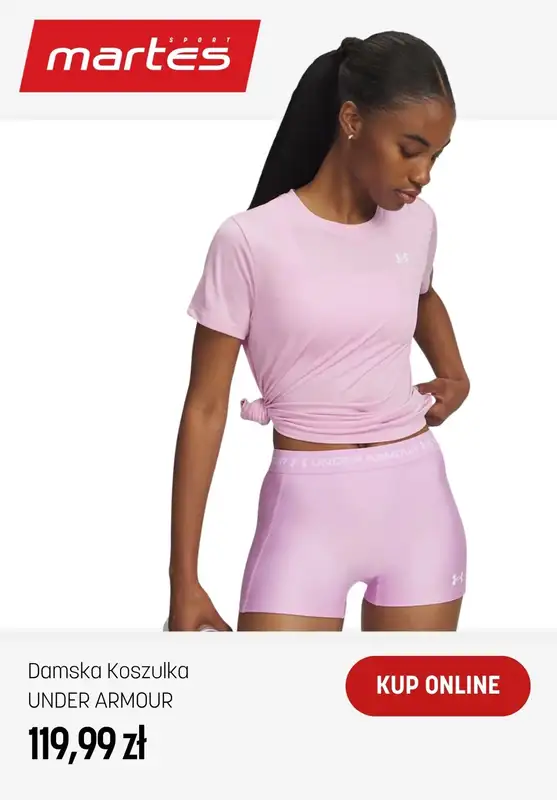 Martes Sport - gazetka promocyjna -20% na dwa produkty marki Under Armour od czwartku 07.05 do wtorku 12.05 - strona 8