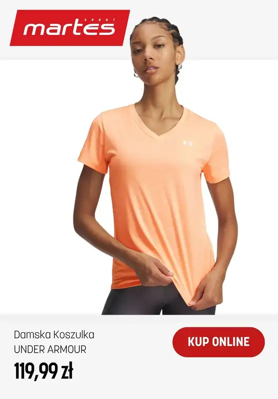 Martes Sport - gazetka promocyjna -20% na dwa produkty marki Under Armour od czwartku 07.05 do wtorku 12.05 - strona 6