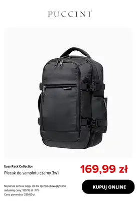 BEST SALE - gazetka promocyjna Puccini | -20% na produkty z kolekcji Easy Pack od czwartku 07.05 do środy 13.05 - strona 7