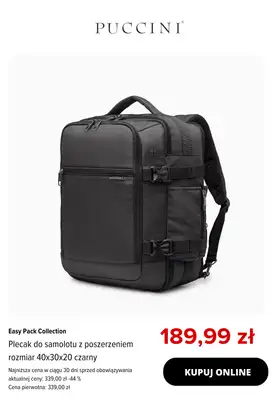 BEST SALE - gazetka promocyjna Puccini | -20% na produkty z kolekcji Easy Pack od czwartku 07.05 do środy 13.05 - strona 2