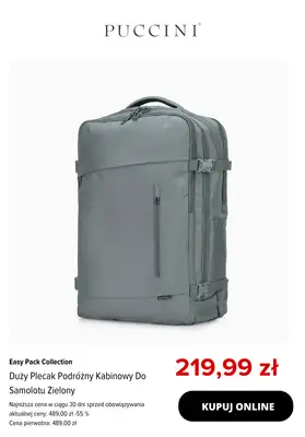 BEST SALE - gazetka promocyjna Puccini | -20% na produkty z kolekcji Easy Pack od czwartku 07.05 do środy 13.05 - strona 4