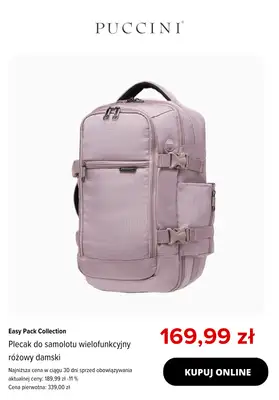 BEST SALE - gazetka promocyjna Puccini | -20% na produkty z kolekcji Easy Pack od czwartku 07.05 do środy 13.05 - strona 3