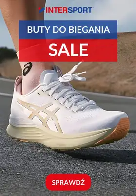 Intersport - gazetka promocyjna Wyprzedaż - buty do biegania od czwartku 07.05 do wtorku 12.05