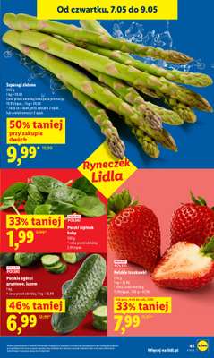 Lidl - gazetka promocyjna Oferta od czwartku od czwartku 07.05 do soboty 09.05 - strona 43