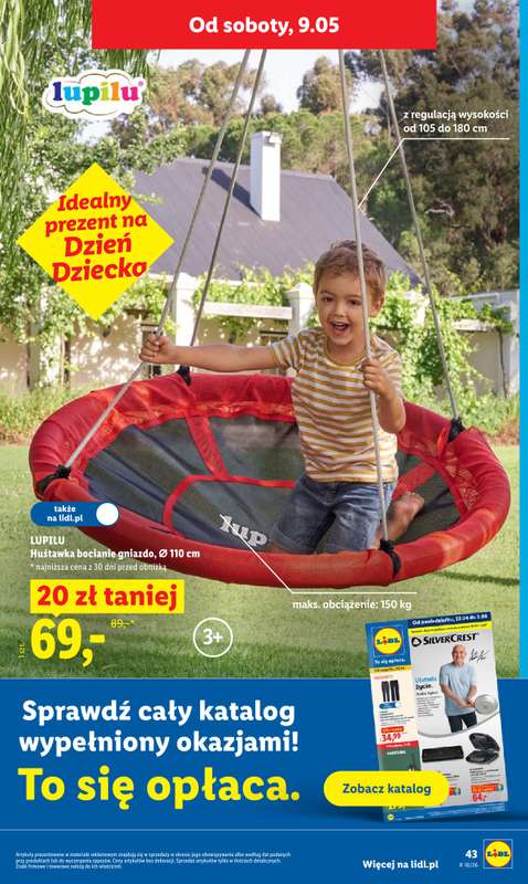 Lidl - gazetka promocyjna Oferta od czwartku od czwartku 07.05 do soboty 09.05 - strona 41