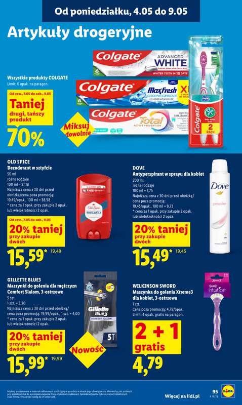 Lidl - gazetka promocyjna Oferta od czwartku od czwartku 07.05 do soboty 09.05 - strona 99