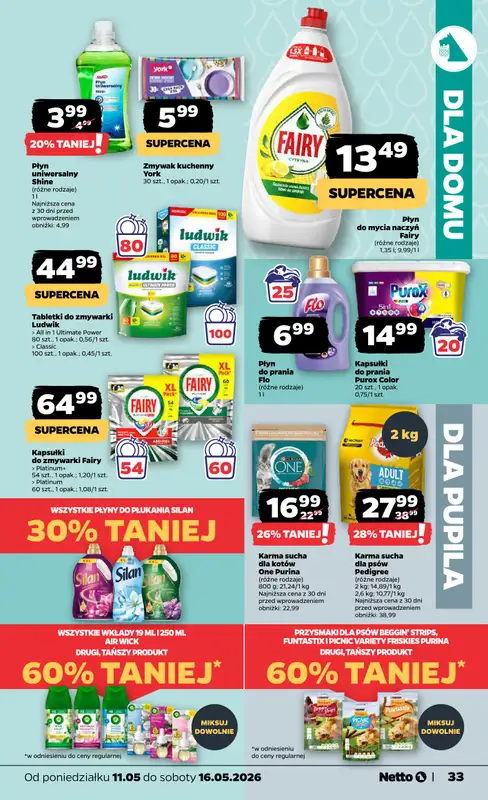 Netto - gazetka promocyjna Gazetka Spożywcza od poniedziałku 11.05 do soboty 16.05 - strona 33