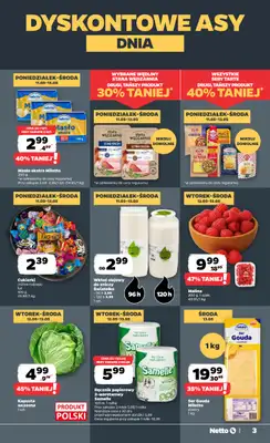 Netto - gazetka promocyjna Gazetka Spożywcza od poniedziałku 11.05 do soboty 16.05 - strona 3