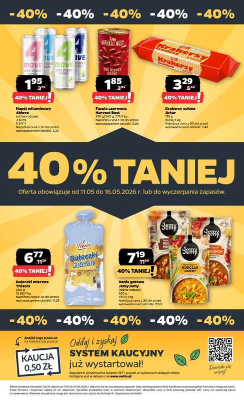 Netto - gazetka promocyjna Gazetka Spożywcza od poniedziałku 11.05 do soboty 16.05 - strona 35