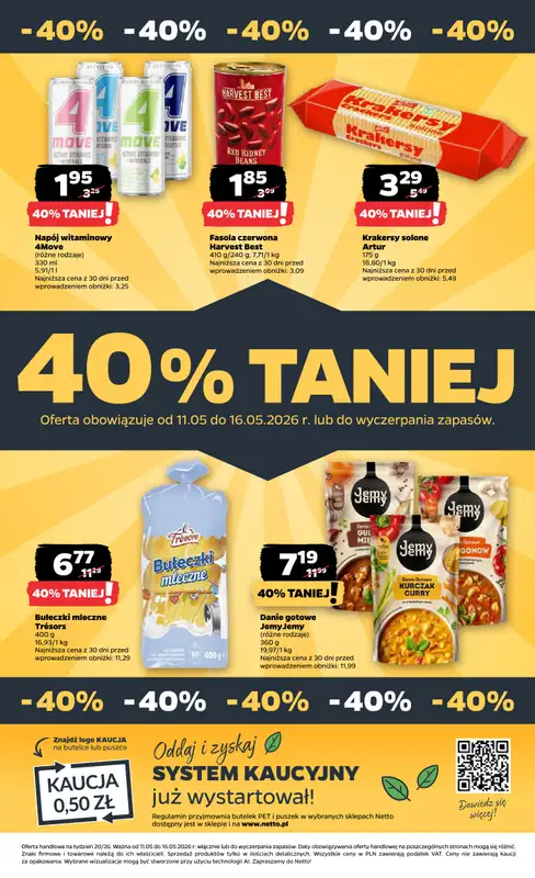 Netto - gazetka promocyjna Gazetka Spożywcza od poniedziałku 11.05 do soboty 16.05 - strona 35