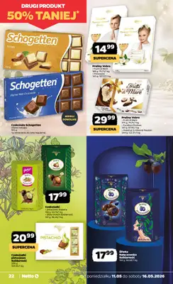 Netto - gazetka promocyjna Gazetka Spożywcza od poniedziałku 11.05 do soboty 16.05 - strona 22