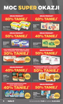 Netto - gazetka promocyjna Gazetka Spożywcza od poniedziałku 11.05 do soboty 16.05 - strona 6