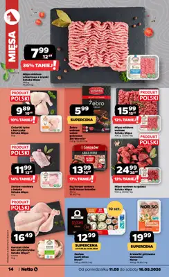 Netto - gazetka promocyjna Gazetka Spożywcza od poniedziałku 11.05 do soboty 16.05 - strona 14