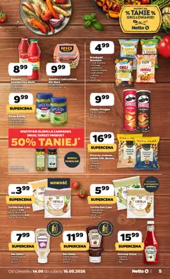 Netto - gazetka promocyjna Gazetka Spożywcza od czwartku 14.05 do soboty 16.05 - strona 5