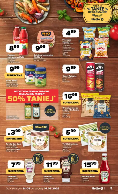 Netto - gazetka promocyjna Gazetka Spożywcza od czwartku 14.05 do soboty 16.05 - strona 5