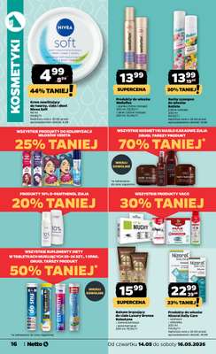 Netto - gazetka promocyjna Gazetka Spożywcza od czwartku 14.05 do soboty 16.05 - strona 16