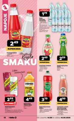 Netto - gazetka promocyjna Gazetka Spożywcza od czwartku 14.05 do soboty 16.05 - strona 12