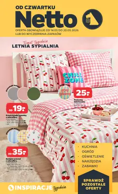 Netto - gazetka promocyjna Inspiracje Tygodnia Dom  do środy 20.05
