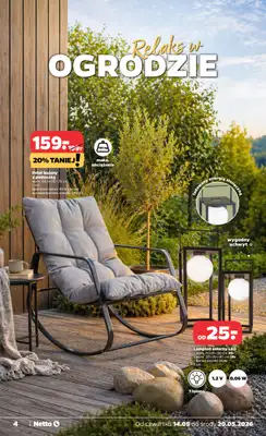 Netto - gazetka promocyjna Inspiracje Tygodnia Dom  do środy 20.05 - strona 4
