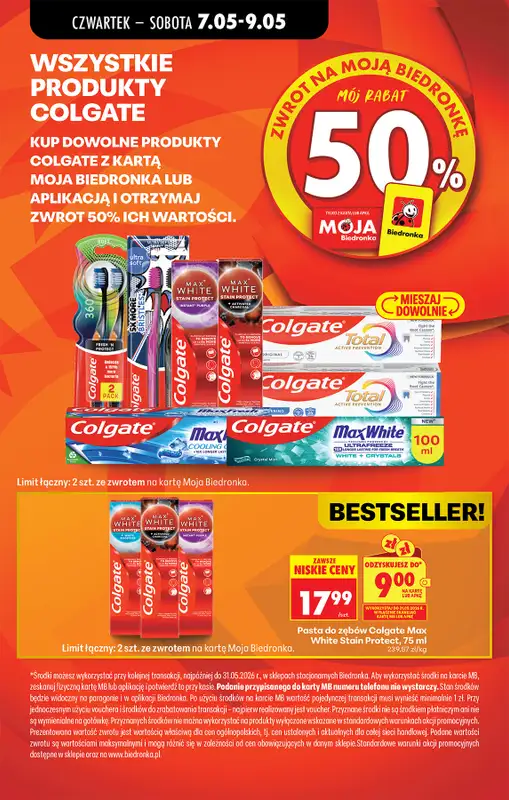 Biedronka - gazetka promocyjna Od czwartku od czwartku 07.05 do środy 13.05 - strona 21