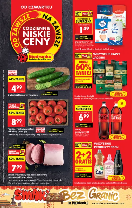 Biedronka - gazetka promocyjna Od czwartku  