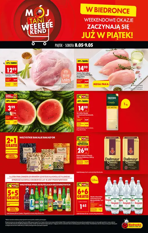 Biedronka - gazetka promocyjna Tani Weekend  