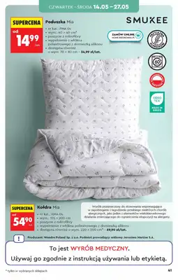 Biedronka - gazetka promocyjna Hity i inspiracje, od 09.05 od soboty 09.05 do środy 27.05 - strona 41