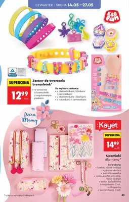 Biedronka - gazetka promocyjna Hity i inspiracje, od 09.05 od soboty 09.05 do środy 27.05 - strona 33