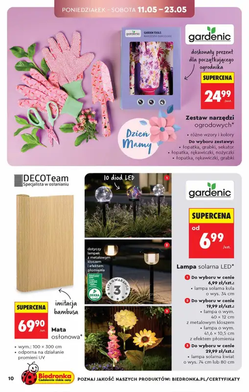 Biedronka - gazetka promocyjna Hity i inspiracje, od 09.05 od soboty 09.05 do środy 27.05 - strona 10