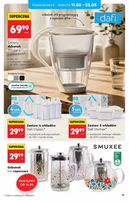 Biedronka - gazetka promocyjna Hity i inspiracje, od 09.05 od soboty 09.05 do środy 27.05 - strona 11