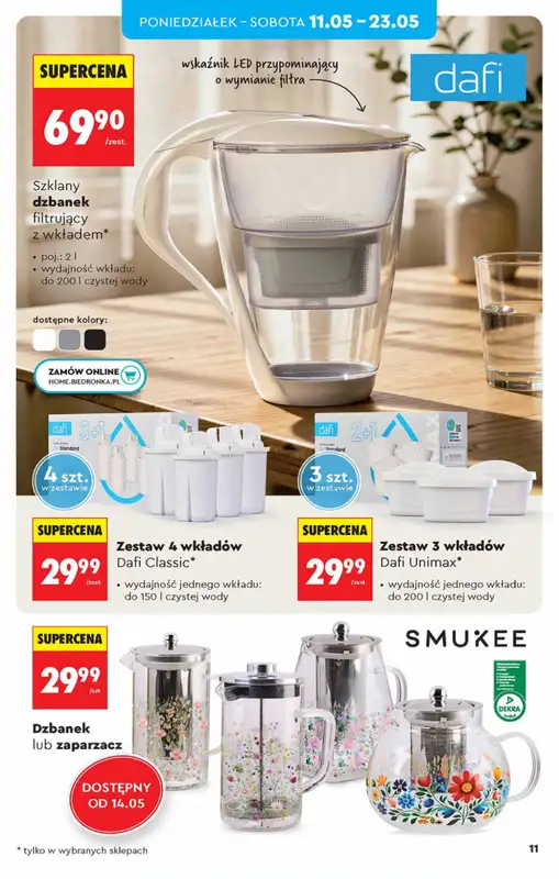 Biedronka - gazetka promocyjna Hity i inspiracje, od 09.05 od soboty 09.05 do środy 27.05 - strona 11