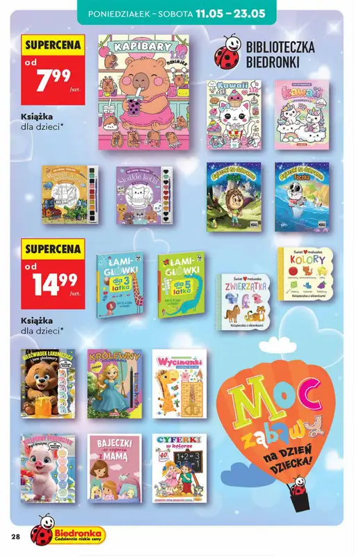 Biedronka - gazetka promocyjna Hity i inspiracje, od 09.05 od soboty 09.05 do środy 27.05 - strona 28