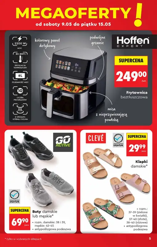 Biedronka - gazetka promocyjna Hity i inspiracje, od 09.05 od soboty 09.05 do środy 27.05 - strona 5
