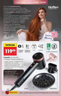 Biedronka - gazetka promocyjna Hity i inspiracje, od 09.05 od soboty 09.05 do środy 27.05 - strona 6
