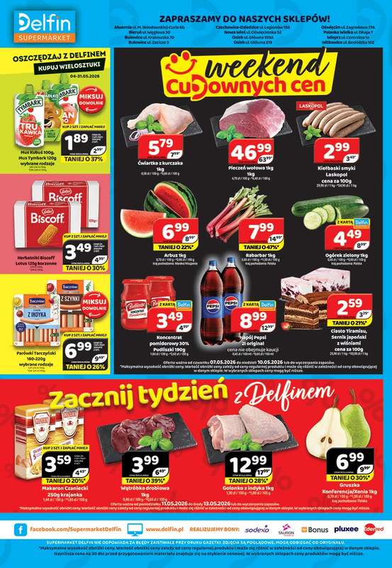 Delfin - gazetka promocyjna Gazetka od piątku 08.05 do niedzieli 17.05 - strona 8
