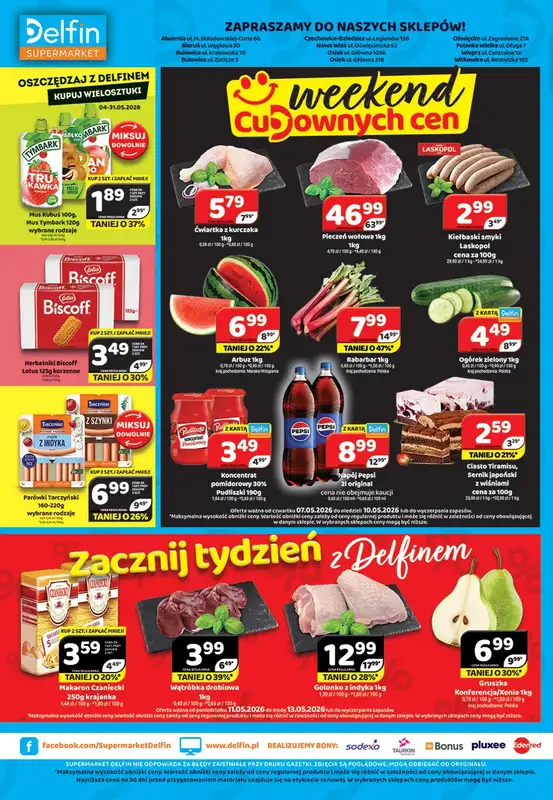 Delfin - gazetka promocyjna Gazetka od piątku 08.05 do niedzieli 17.05 - strona 8