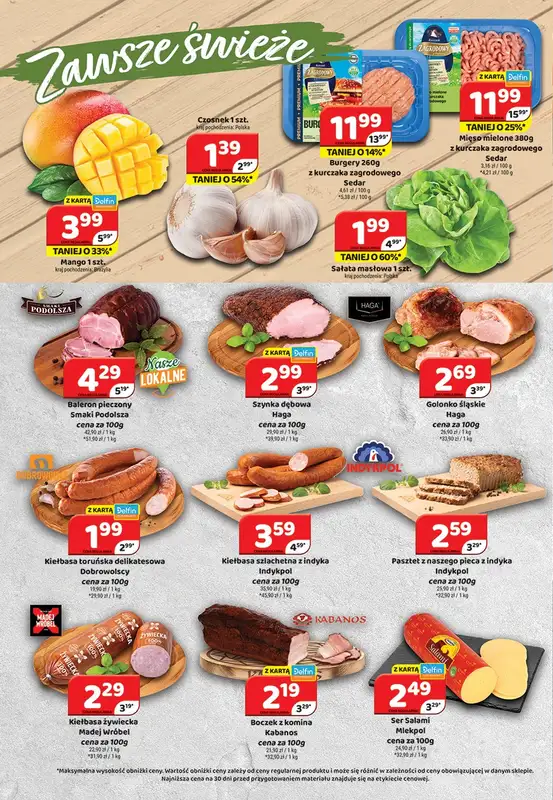 Delfin - gazetka promocyjna Gazetka od piątku 08.05 do niedzieli 17.05 - strona 2