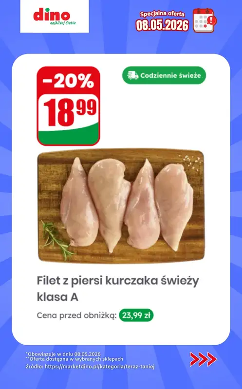 Dino - gazetka promocyjna Specjalna oferta na 08.05.2026 - promocje spoza gazetki od piątku 08.05 do piątku 08.05 - strona 2