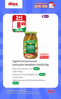 Dino - gazetka promocyjna Specjalna oferta na 08.05.2026 - promocje spoza gazetki od piątku 08.05 do piątku 08.05 - strona 10