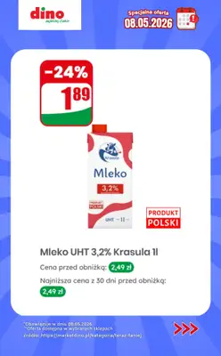 Dino - gazetka promocyjna Specjalna oferta na 08.05.2026 - promocje spoza gazetki od piątku 08.05 do piątku 08.05 - strona 4
