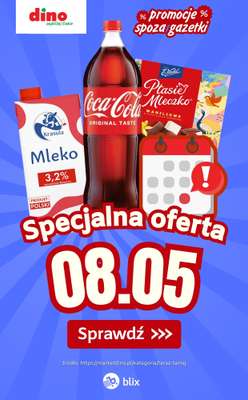 Dino - gazetka promocyjna Specjalna oferta na 08.05.2026 - promocje spoza gazetki od piątku 08.05 do piątku 08.05