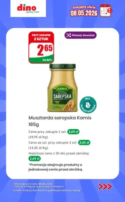 Dino - gazetka promocyjna Specjalna oferta na 08.05.2026 - promocje spoza gazetki od piątku 08.05 do piątku 08.05 - strona 6