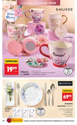 Biedronka - gazetka promocyjna Hity i inspiracje, od 09.05 od soboty 09.05 do środy 27.05 - strona 36