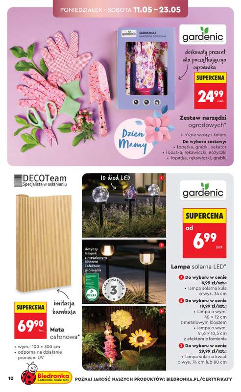 Biedronka - gazetka promocyjna Hity i inspiracje, od 09.05 od soboty 09.05 do środy 27.05 - strona 12
