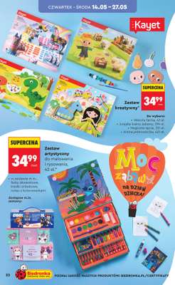 Biedronka - gazetka promocyjna Hity i inspiracje, od 09.05 od soboty 09.05 do środy 27.05 - strona 34
