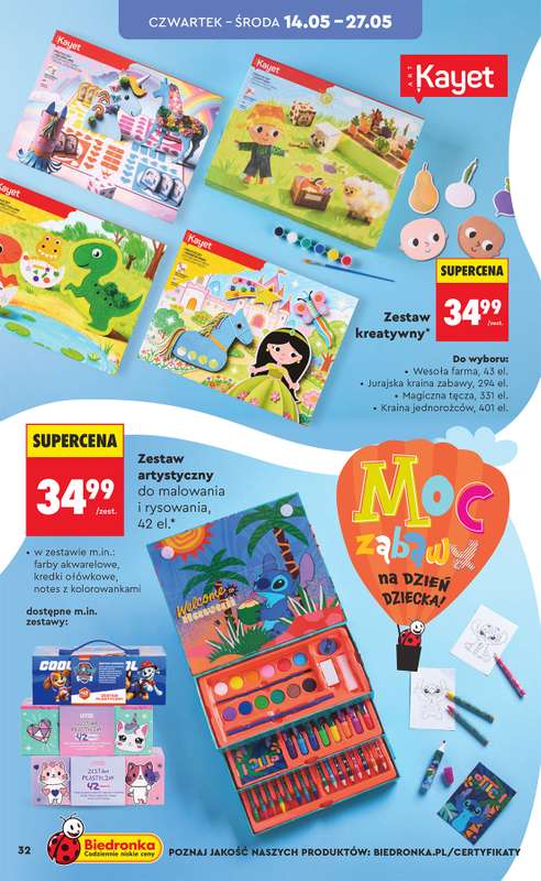 Biedronka - gazetka promocyjna Hity i inspiracje, od 09.05 od soboty 09.05 do środy 27.05 - strona 34