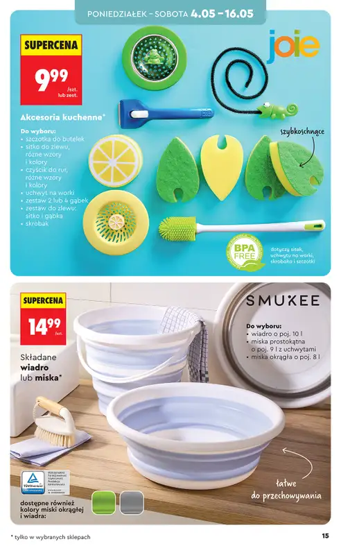 Biedronka - gazetka promocyjna Hity i inspiracje, od 04.05 od poniedziałku 04.05 do środy 20.05 - strona 17