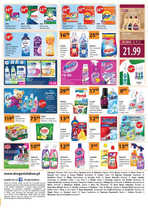 Drogerie Laboo - gazetka promocyjna Gazetka od piątku 08.05 do niedzieli 31.05 - strona 6